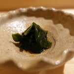鮨 あらい - （2019年1月）佐島のワカメ