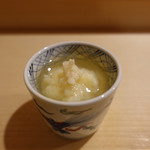 鮨 あらい - （2019年1月）さわらの蕪蒸し