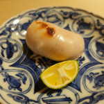 鮨 あらい - （2019年1月）ふぐの白子(๑˃̵ᴗ˂̵)