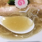 中華蕎麦 ます嶋 - カエシ感弱めな塩味に近いスープ