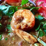 スプーンソング - 名前のない海老カレー 1,300円
