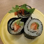 すし江戸 - サーモン巻