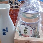 福智屋 - ワンカップ酒と枡のセット&徳利