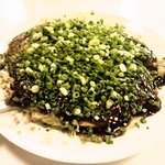 Hiroshima Okonomiyaki Teppanyaki Shouchan - ネギ焼き