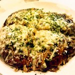 Hiroshima Okonomiyaki Teppanyaki Shouchan - チーズモチ焼き