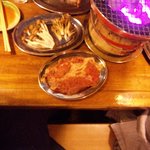 Shio Horumon Zunguri - 豚ロースの試食メニュー