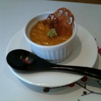 日本料理 TOBIUME - 有機かぼちゃのムース（ランチ）