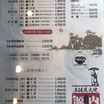 うなぎ屋 源内 - 