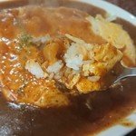 リビアン・ルー - カレーオムライス大盛 850円
