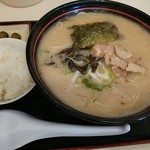 うちだラーメン - 大ラーメンセット