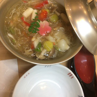 季節料理 姿 - 里芋の蟹餡掛け