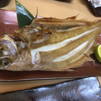 季節料理 姿 - かれいの一夜干し、最高に美味し。