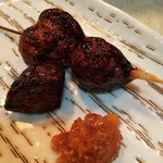 真魚 - キクチニンニク丸焼き