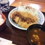 とんかつ武蔵野 - ロースかつonソース！（1,000円）