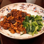 天祥 - 若鶏と椎茸の味噌炒め
