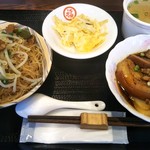 九分酒坊 - 九份②号定食750円にしては立派な定食です！
味付けも現地で食べた時と同じ香り