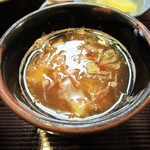Takaseya - カツ丼セット の おろしそば　ツユ