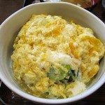 Takaseya - カツ丼セット の 玉子カツ丼　アップ