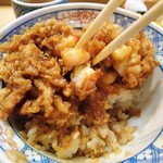 小柱と小海老のかき揚げ