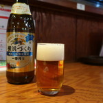 Yokohama Nishiguchi Izakaya Sagami - キリン一番搾り中瓶