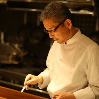 A chef who follows the Koga style in pursuit of sophisticated deliciousness