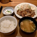 Yayoi Ken - しょうが焼定食（630円）