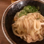 手打ちうどん 讃岐つけ麺 - いい感じに固めてみた