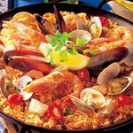 Azul special fisherman style Seafood paella