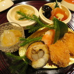 綾小路 唐津 - 帆立のあられ揚げ最高でした！