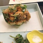 梅の花 - 芝海老は10匹入り。サクサクです。