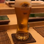 鮨駒 - 生ビール