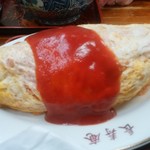 長寿庵 - オムライス900円