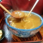 長寿庵 - カレー南蛮850円