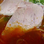 堂島TSUBOYA - 真っ赤なスープにチャーシュー
