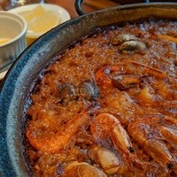 バル デ エスパーニャ ムイ 名古屋ミッドランド店 - 海の幸のパエジャ