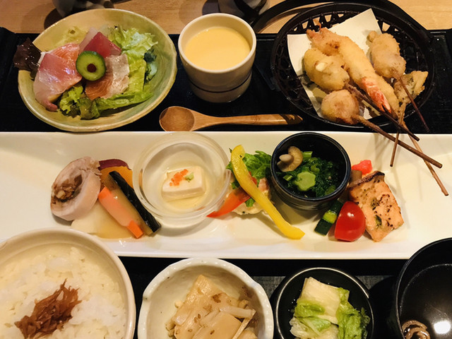 少しリッチに和食ランチ By 御馳旨バトル 紅さんざし 井原里 創作料理 食べログ 少しリッチに和食ランチ By 御馳旨バトル 紅さんざし 井原里 創作料理 食べログ