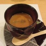 銀灯 - 牡蠣入り茶碗蒸し