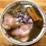 麺の極 はなみち - ざ・はなみち『煮干中華そば』（太麺） 2019/02/02