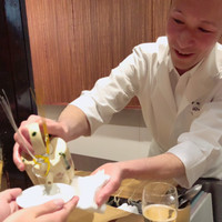御幸町 田がわ - お屠蘇をふるまってくださいました