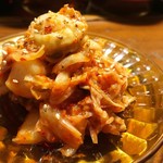 Umeshu Toiro Serufisshu - ベビー帆立キムチ。