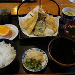 藪 - 天ぷら定食