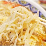 中国ラーメン揚州商人 - 揚州麺。モチモチしてます。