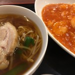 香港菜館 - 麺飯セット