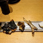 つきじ 文化人 - おまかせ五点盛り　920円