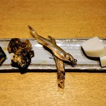 つきじ 文化人 - おまかせ五点盛り