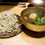 つきじ 文化人 - 鶏と春菊せいろ　1,130円