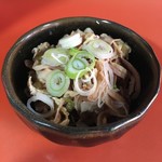 久華 - 正月サービスのガツ刺しでお酒も飲みました