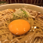 味奈登庵 - 玉子をのせて