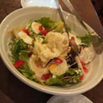 福山駅前酒場　情熱ホルモン - ポテ玉サラダ(2019.02.05)