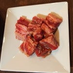 福山駅前酒場　情熱ホルモン - げたカルビ(2019.02.05)